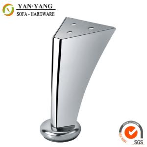 China 130mm high durable furniture legs chrome iron sofa legs SL-024 wholesale