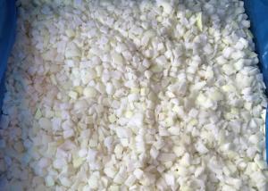 China IQF Frozen Diced White Onion 10*10mm For Catering wholesale