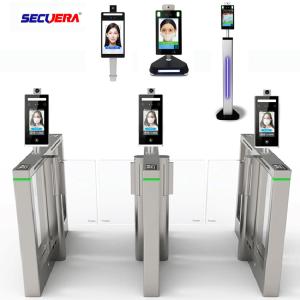 China Ai Face Recognition Walk Through Temperature Scanner Infrared Thermometer Digital wholesale