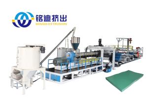 China Plastic PS HIPS PP Sheet Extrusion Machine 350-1500kg/h 0.15-2.0mm Thickness wholesale