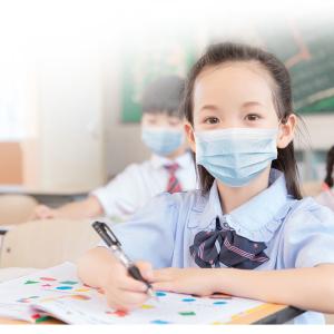 China Pp Non Woven Kids Medical Face Mask Efficient Filtration Child Surgical Mask wholesale