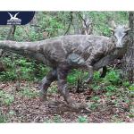 Attractive Large Size Lifelike Dinosaur Model Interactive Movement In Shopping