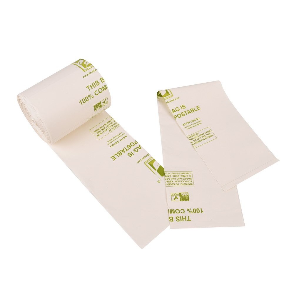 100% Biodegradable Plastic Shopping Bags Small Biodegradable Dog Poop Bags