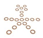 M10 10mm Brake Hose To Caliper Bolt Washer Copper Material