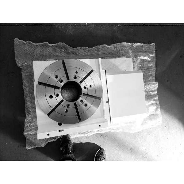 Precision Worm Gear Rotary Table Fourth Axis CNC Rotary Indexing Table
