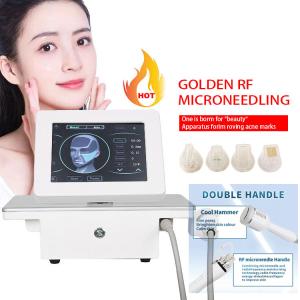 China Facial Y Corporal Fractional Rf Microneedle Machine For Salon 2 Handles wholesale