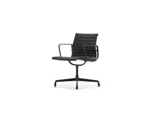 China Fixed Armrest Herman Miller Aluminum Group Chair Real Leather Low Back wholesale