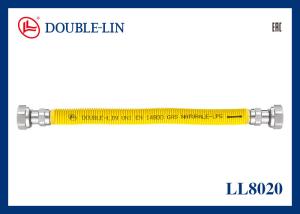 China Female x Female Stainless Steel Corrugated Hose for Gas System wholesale