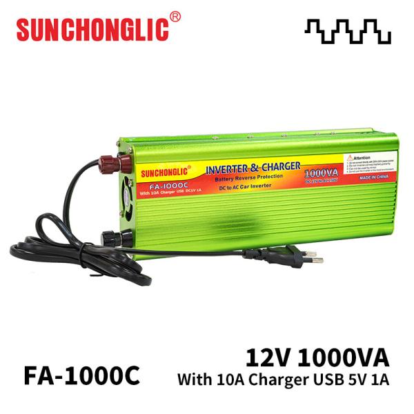 5V 1A 1000 Watt Inverter Charger USB Charging Interface 12v 220v Safe