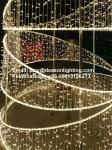 led spiral christmas tree