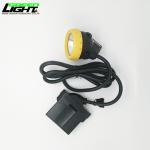 Kl8lm Corded Cap Lamp 7800mAh Miners Head Light 18Hours Duration Time Ip68