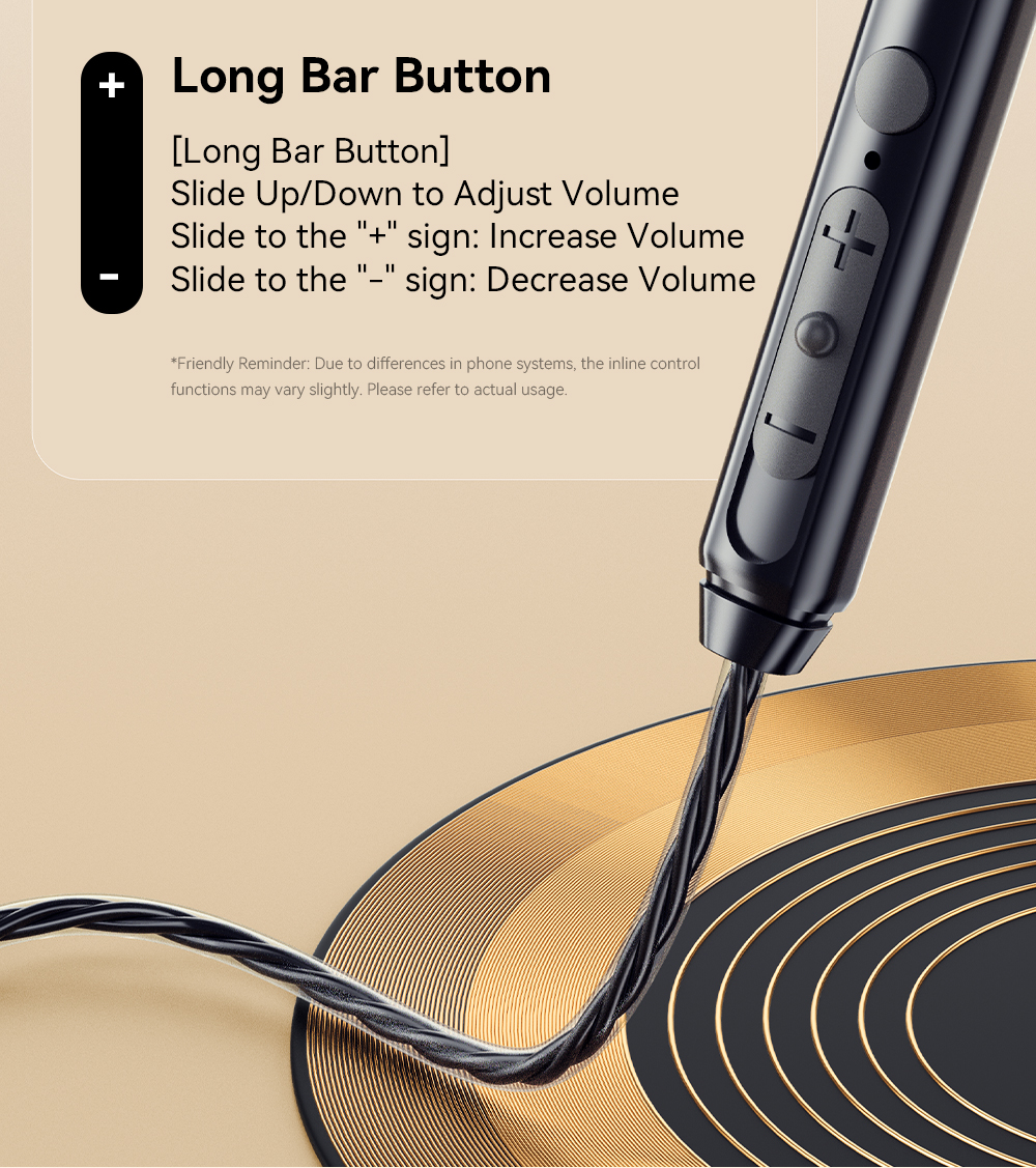 3.5mm Jack Aux USB Type C Earphone With HiFi Touch Control