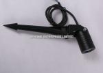 Black Outdoor LED Garden Lights , 66lm Luminous Spike Led Garden Spotlights