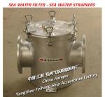 AS200 CB/T497-1994 Auxiliary machine sea water pump imported single water filter