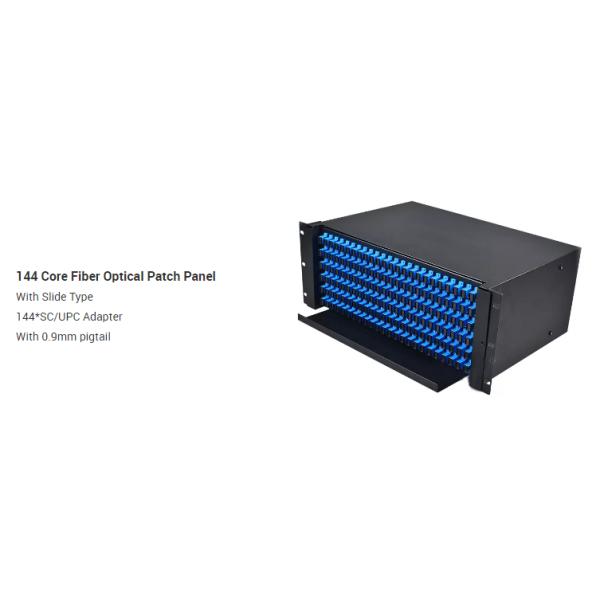 Cold Rolled Steel SPCC Patch Panel Patch Cord Fiber Odf Sc/Upc 12F Port