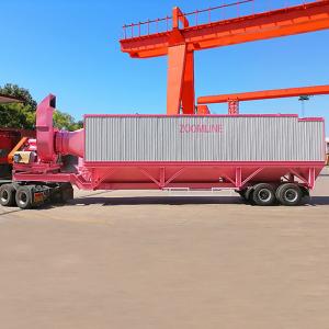 China coal burner 120T/H 1500kg/Batch Mobile Asphalt Mixing Plant wholesale