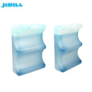 China Food Grade HDPE Wave Shape Cooling Big Breast Milk Freezer Blocks For Cooler Bag wholesale