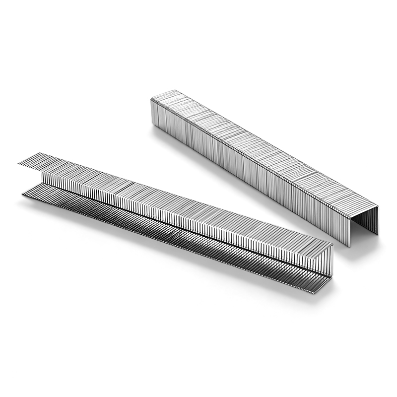 8012 U-Shaped Galvanized Pneumatic Staples for Sofas and Cabinets