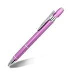 Multi Colors Press Metal Ballpoint Pen 1.0mm Anti-Slip Pen Grip Click Ball Pen