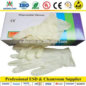 China Rohs Powdered Powder Free Sterile Latex Examination Gloves wholesale
