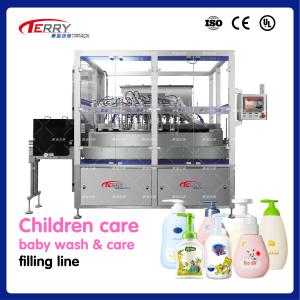 China CE ISO9001 Electric Dishwashing Liquid Filling Machine 60 Bottles / Min wholesale