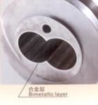 Durable PVC Plastic Extruder Spare Parts , Bimetallic Screw Barrel 0.015mm