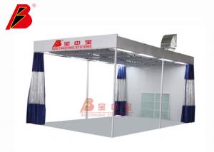 China Auto Body Prep Station without Metal basement Black Side Exhaust Sanding Room wholesale
