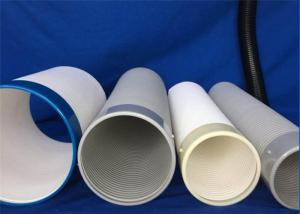 China Industrial Safety Pvc Flexible Ducting / Portable Air Conditioning Duct Anti - Static wholesale