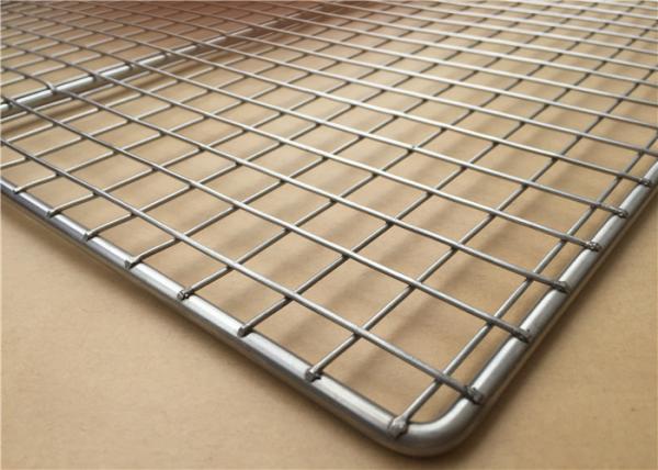 Quality Stainless Steel Wire Mesh Tray Light Weight With Heat Resistant FDA SGS for sale