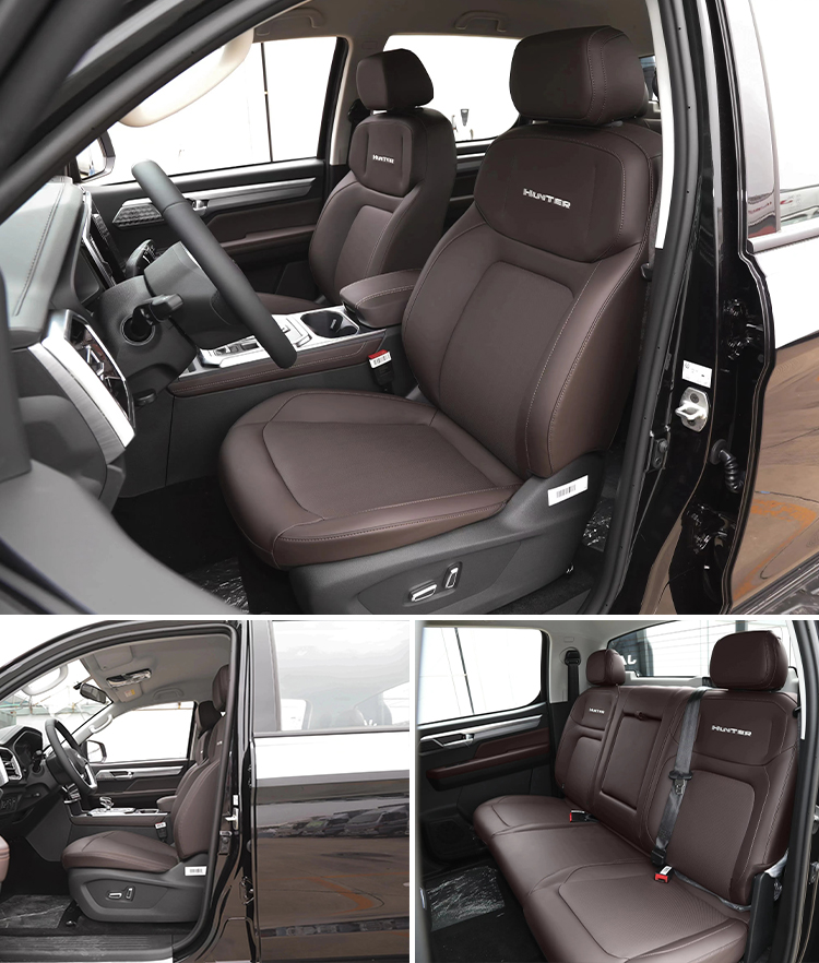 JAC T9 The 4WD Gasoline Pickup Truck with 6 Airbags and 300-400Nm Maximum Torque in 2024