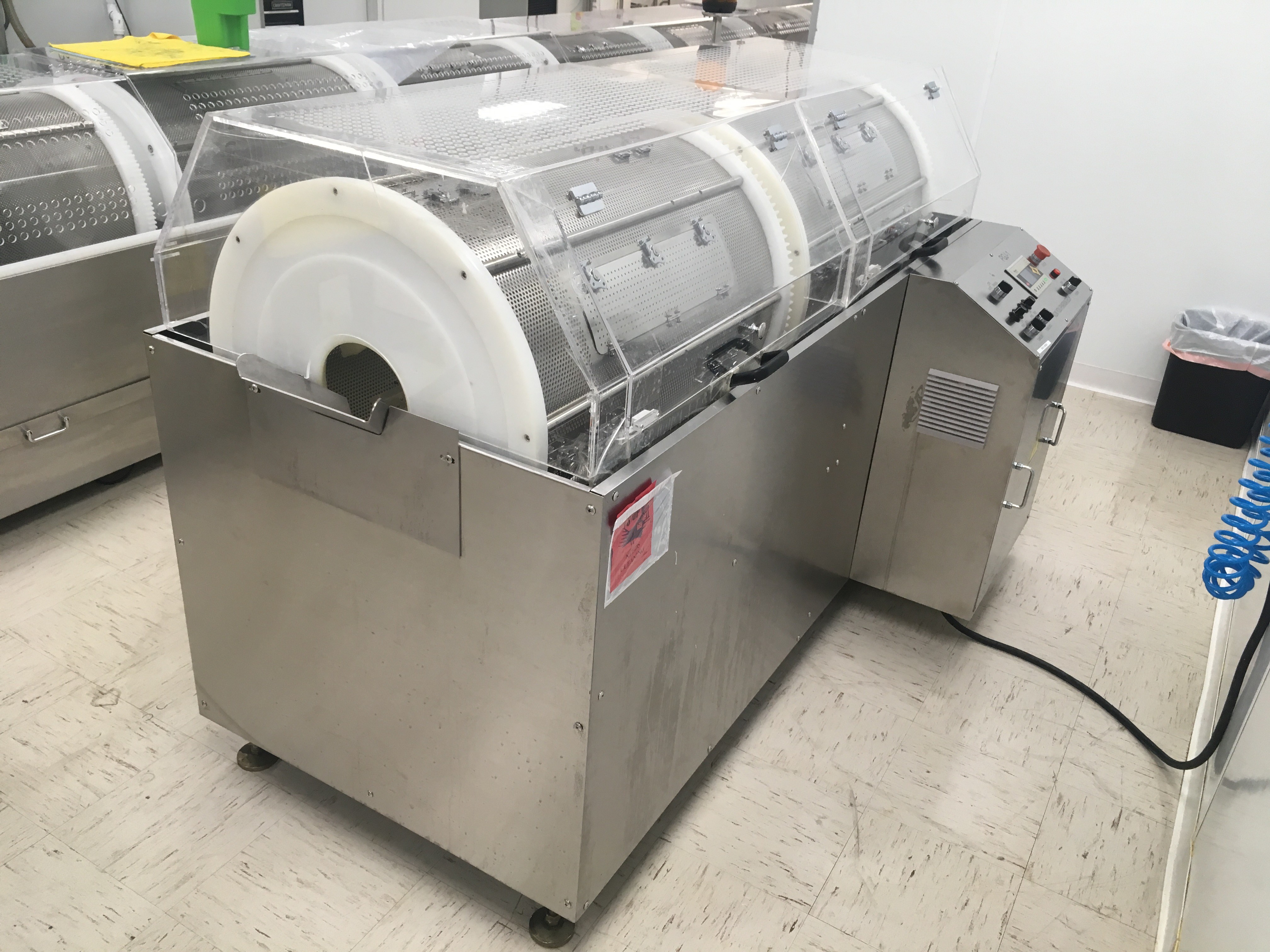 0.2kw Inline Encapsulation Tumbler Dryer For Softgel Capsule And Paintball