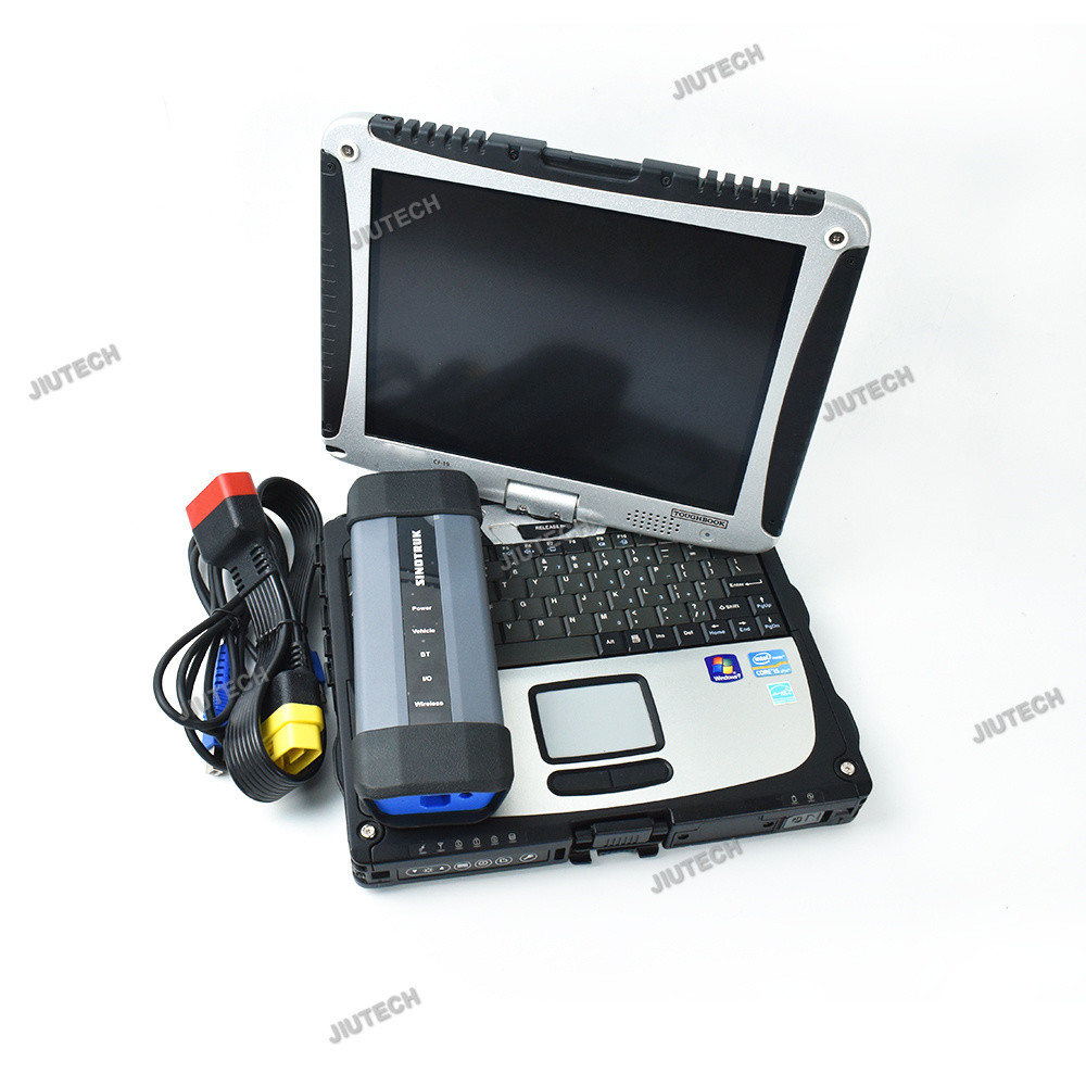 Truck Diagnostic Tool For Sinotruk EOL OBD Diesel For HOWO A7/T7H/Sitrak/Hohan Diagnostic Tool+CF19 Laptop