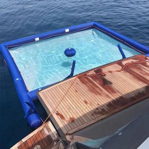 China Summer Tube Inflatable Sea Swimming Pool PVC Jellyfish Yacht Pool With Net wholesale