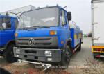 Stainless Steel Liquid Tank Truck / Water Tanker Truck With High Pressure