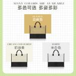 Big Capacity Blank Sublimation Linen Tote Bag Beach Bag For Sublimation Printing