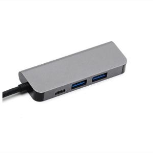 China PD Charging Notebook Computer CE ROHS 4 In 1 USB C Hub wholesale