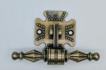 T Bar Metal Wholesale Coffin Handles ZH03T Model Antique Brass Color