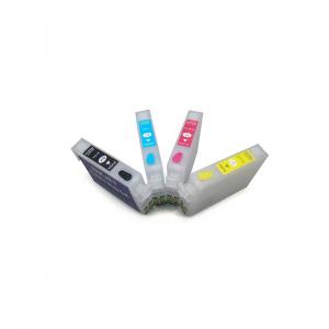 China T252 refill inkjet cartridges for epson wf 3640 with big black cartridge with arc wholesale