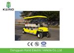 Professional 6 Person Electric Golf Carts With Comfortable Seats Multi Color
