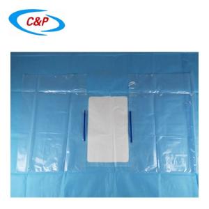 China Non Woven Disposable Pelviscopy Laparoscopy Drape Pack Blue wholesale