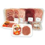 Rectangle PP PET Fresh Meat Disposable Food Trays Heat Sealing High Barrier