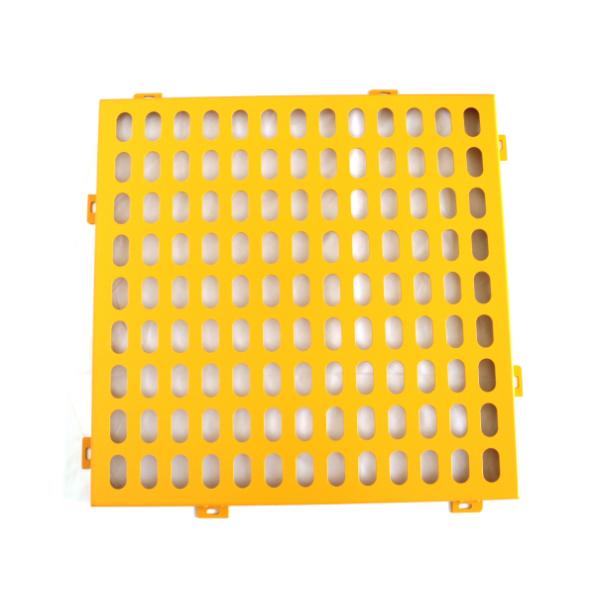 Galvanized All Colors Perforated Metal Sheet Customized Hole Shapes And Sizes