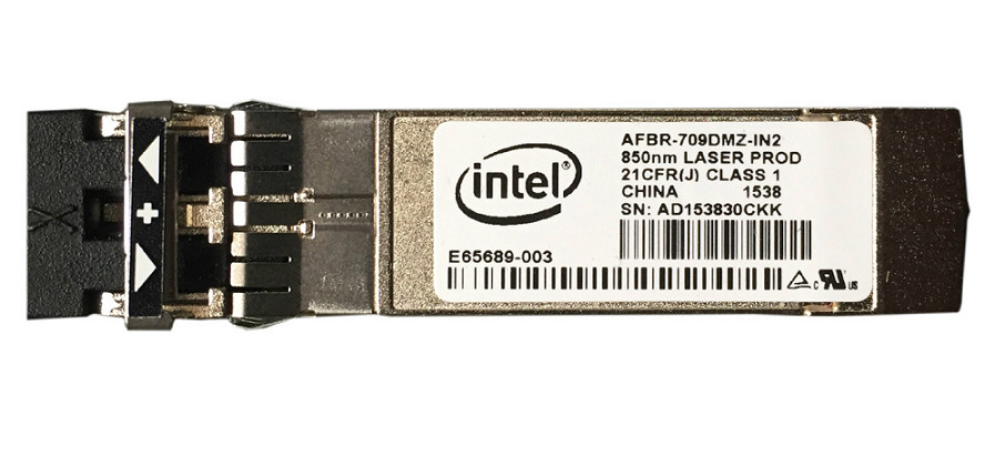AFBR-709DMZ-IN2 Intel Ethernet SFP Transceiver Module SR 10G 850nm LASER PROD 21CFRJ