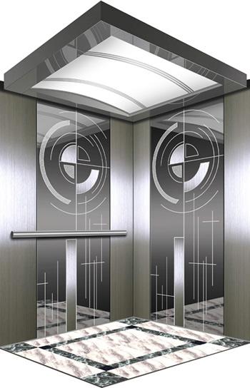 Elevator, Passenger Elevators, Lift, Passenger Lift, load 320-1600KG, speed 0.5