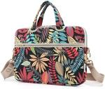 Red Bohemia Patten Waterproof Laptop Shoulder Messenger Bag Case Sleeve for 12