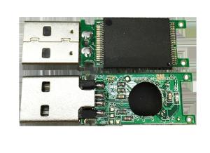 China Waterproof Flash Memory Chips PCBA USB 2.0 3.0 256GB 1TB 15MB/S wholesale