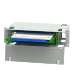 E2000 Type 48 PortS Optic Fiber Patch Panel for WHTIE Sub Optic Distribution