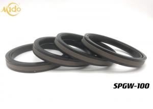 China Composite Material Hydraulic Cylinder Piston Seal SPGW 100 NOK YCC Piston Seals Excavator on sale