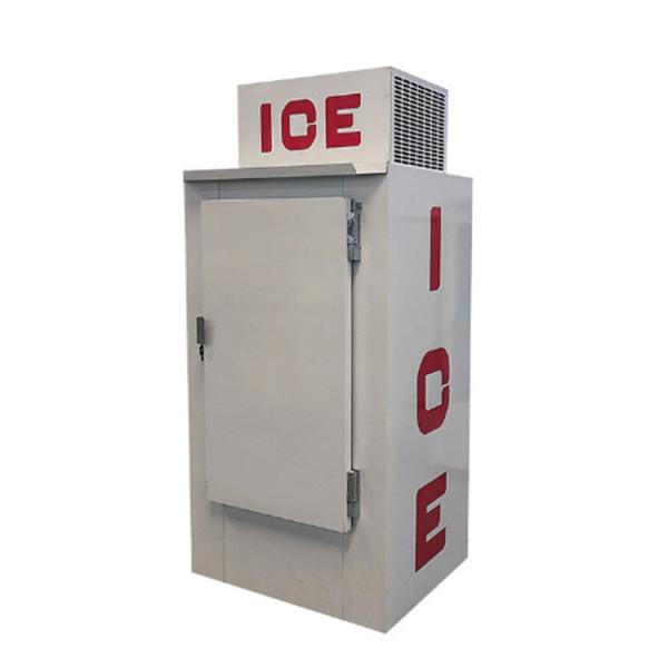 Solid Door Ice Cold Merchandisers , Automatic Defrost 42 Cu. Ft. Outdoor Ice