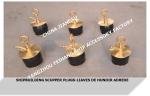 IMPA232487-50N-150 SHIPBUILDING Copper SCUPPER PLUGS-LIAVES DE HUNDIR ADREDE